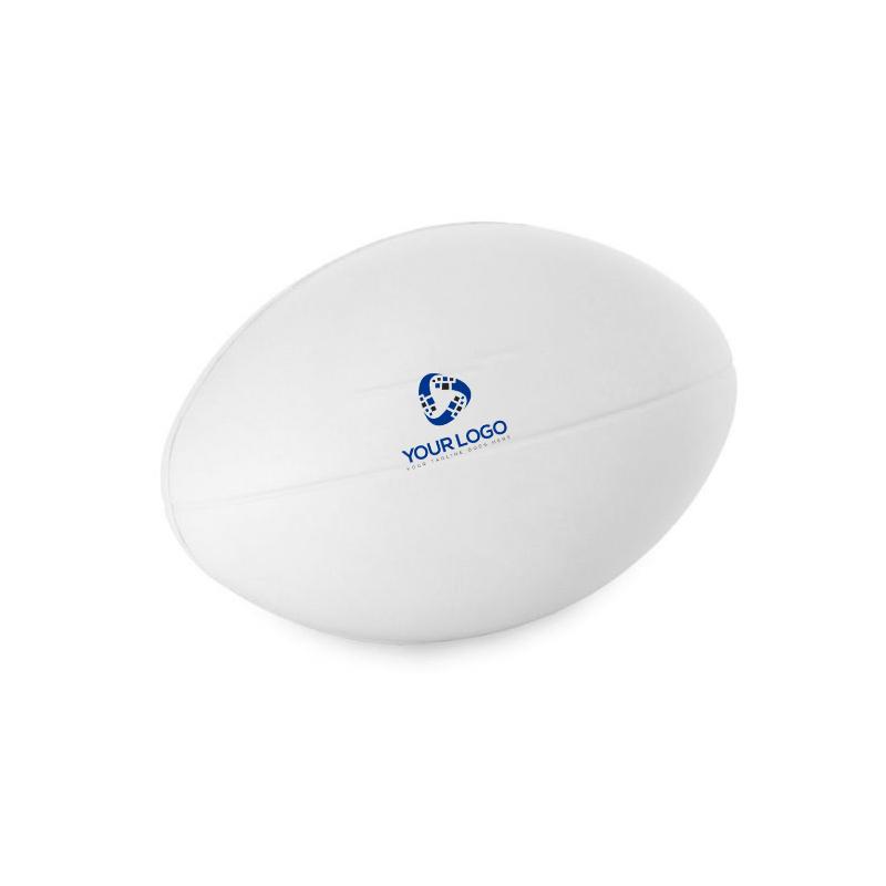 Rugby Ball Shape Stress Ball with Logo